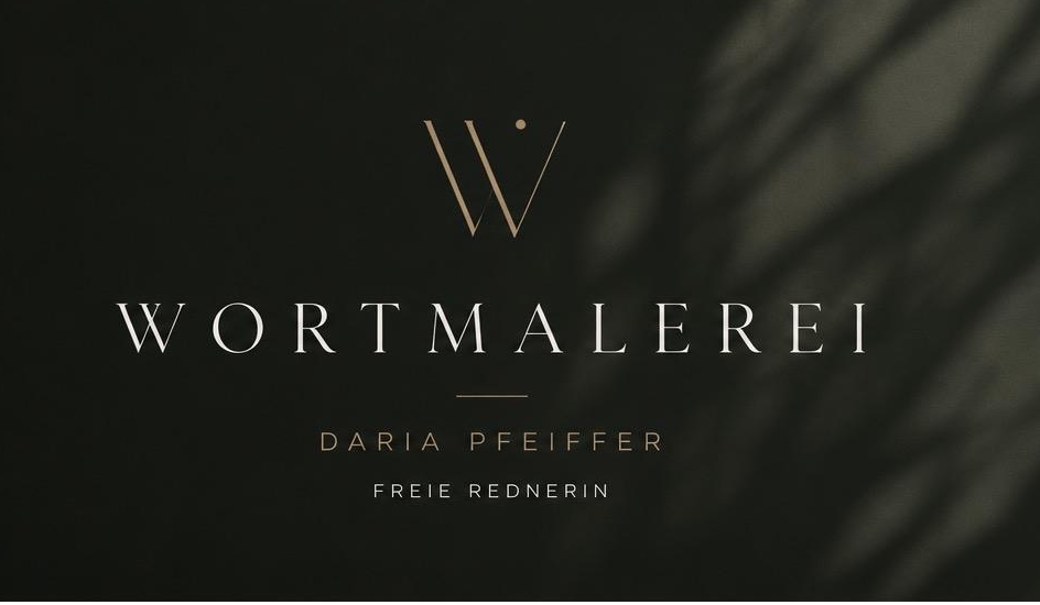 Wortmalerei – Daria Pfeiffer, Freie Rednerin